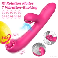 Klitoris-Sauger-Vibrator für Frauen, Rotation, G-Punkt, Klitoris-Stimulator, Vagina-Vibrator, weibliche Masturbation, erwachsene Sexspielzeug für Frauen 2