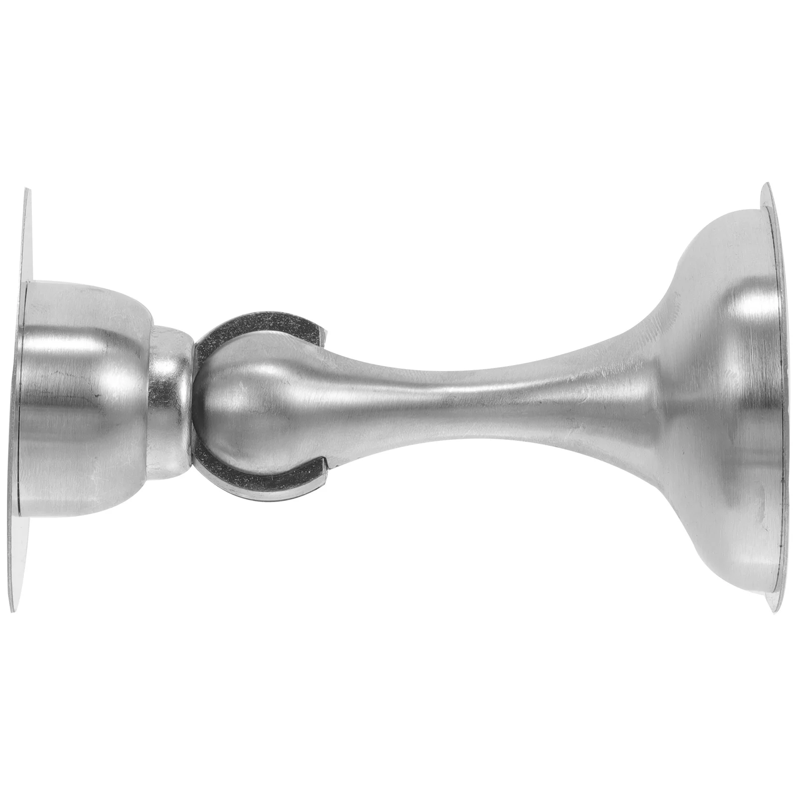 

Stainless Steel Door Stopper Windproof Floor Mount Type Metal Decorative Sliding