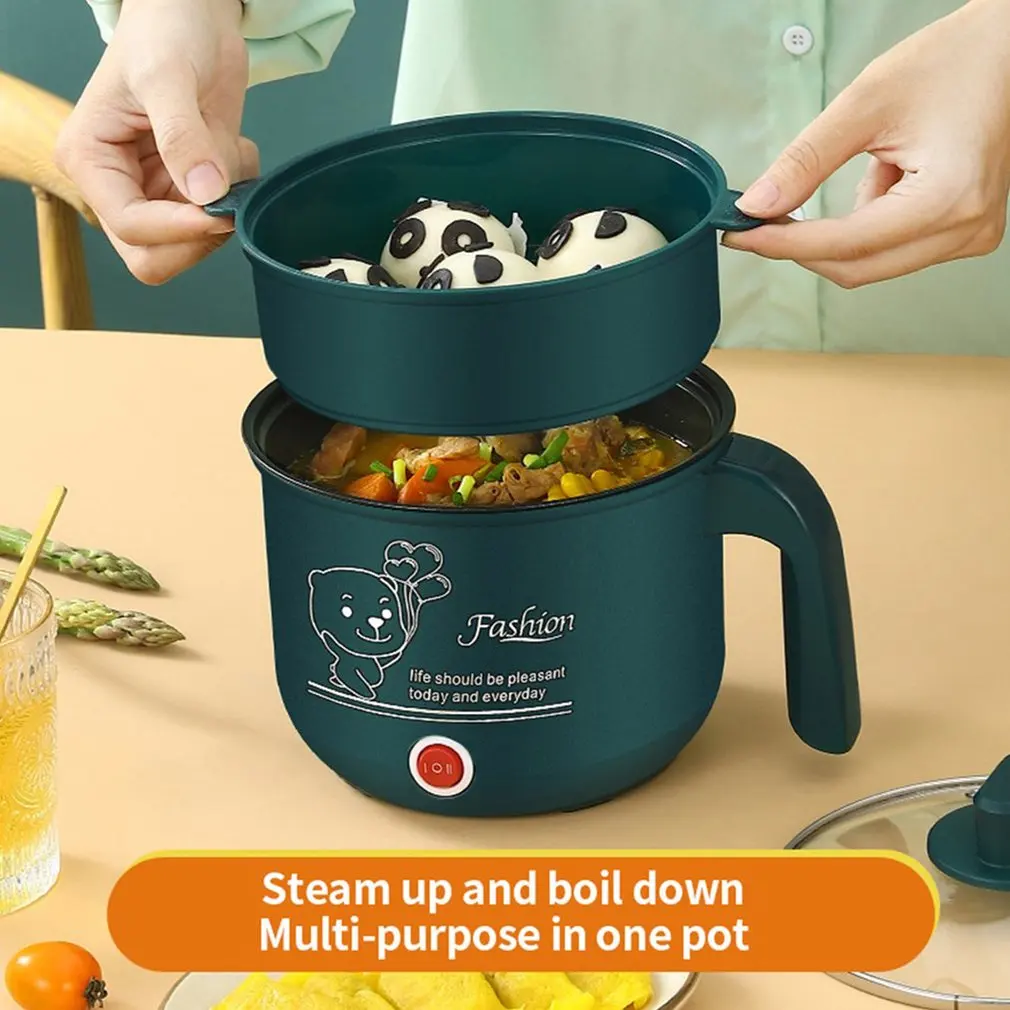 Compact Electric Cooker For Single, Students And Apartments -  Multi-Functional And Easy To Clean