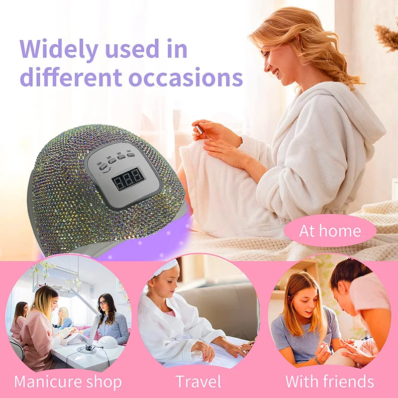 ネイルアートツール　uvled ネイルアートツール,LCDディスプレイ付きネイルアートツール,UVライト