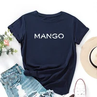 2025 nouvelle tendance femme coton T-shirt printemps été quotidien décontracté mode col rond manches courtes haut femme maison extérieur confort t-shirts 4