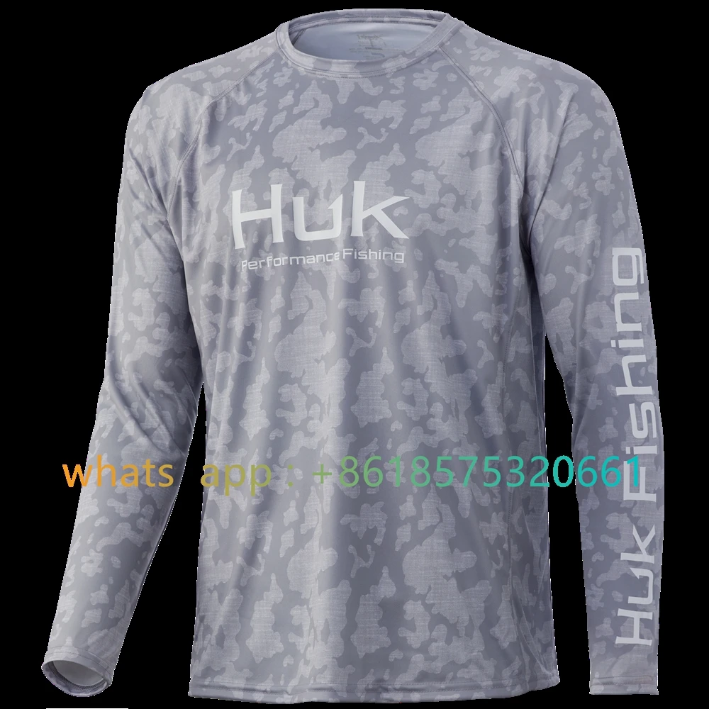 Huk Men's Pursuit Camo Vented Long Sleeve Shirt Fishing Shirt Protection  Fishing Wear Anti Uv Breathable Coat Fishing Shirt 2023 - AliExpress