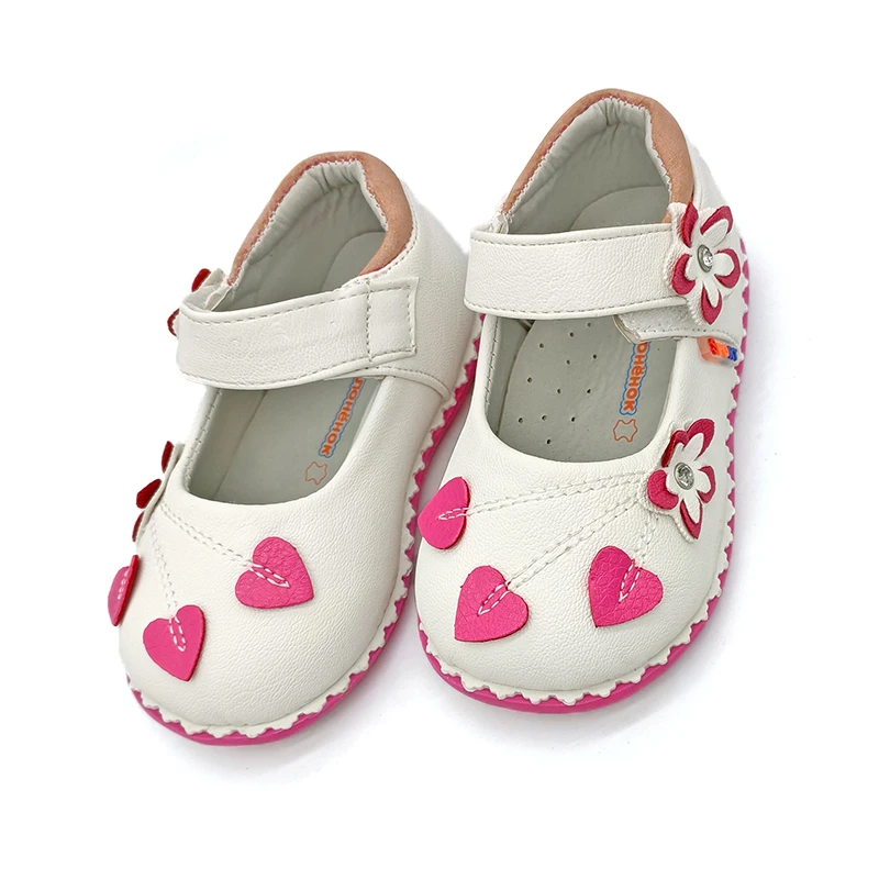 Lovely 1pair Flower Rhinestone Baby Arch Support Casual Shoes Girl
