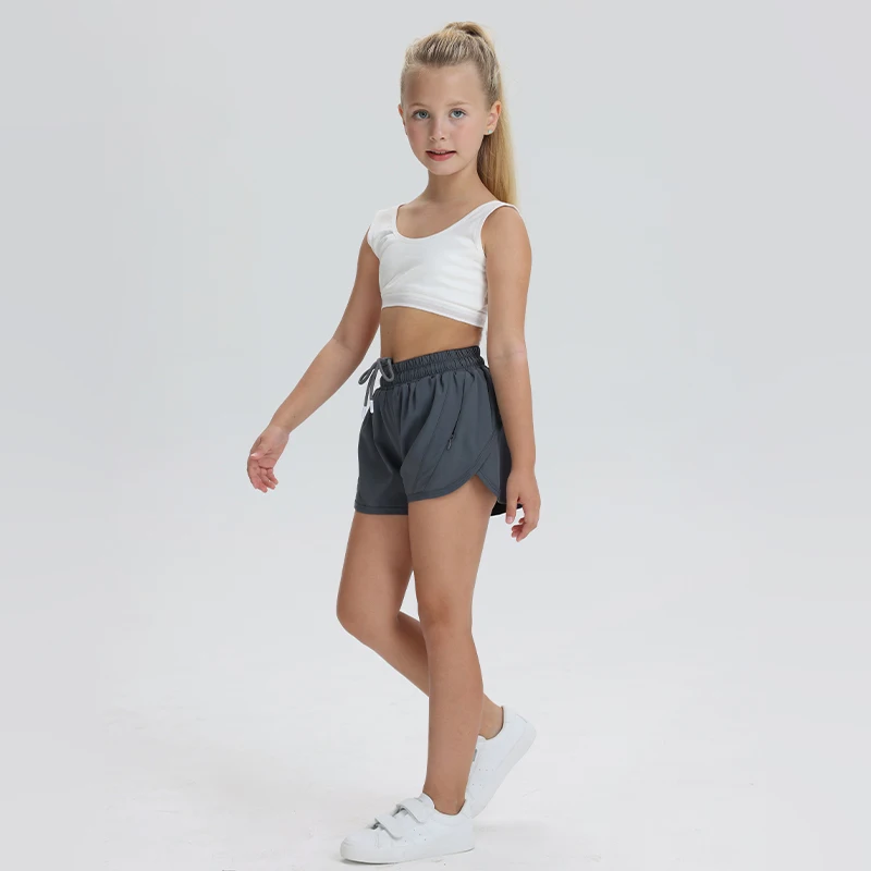 Girls sportswear girls' sportswear gym clothing kids yoga pants 11 year old girl sport clothes junior tennis athletic children basket pants