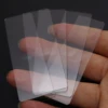 5Pcs 1mm Thickness Cavity Glass Coverslips Single Concave Microscope Glass Slides Reusable Laboratory Blank Sample Cover Glass 2