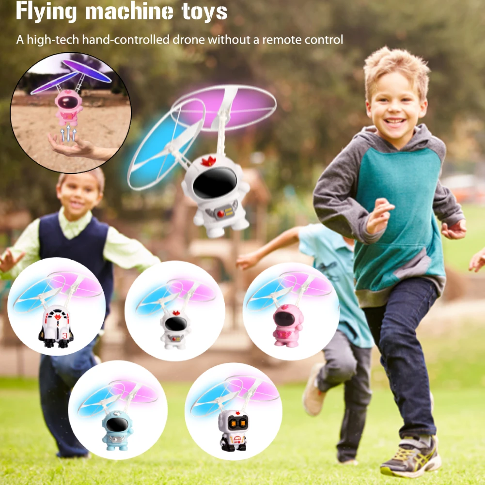 Tanio Dzieci latające zabawkowe roboty astronauta Mini indukcja sklep
