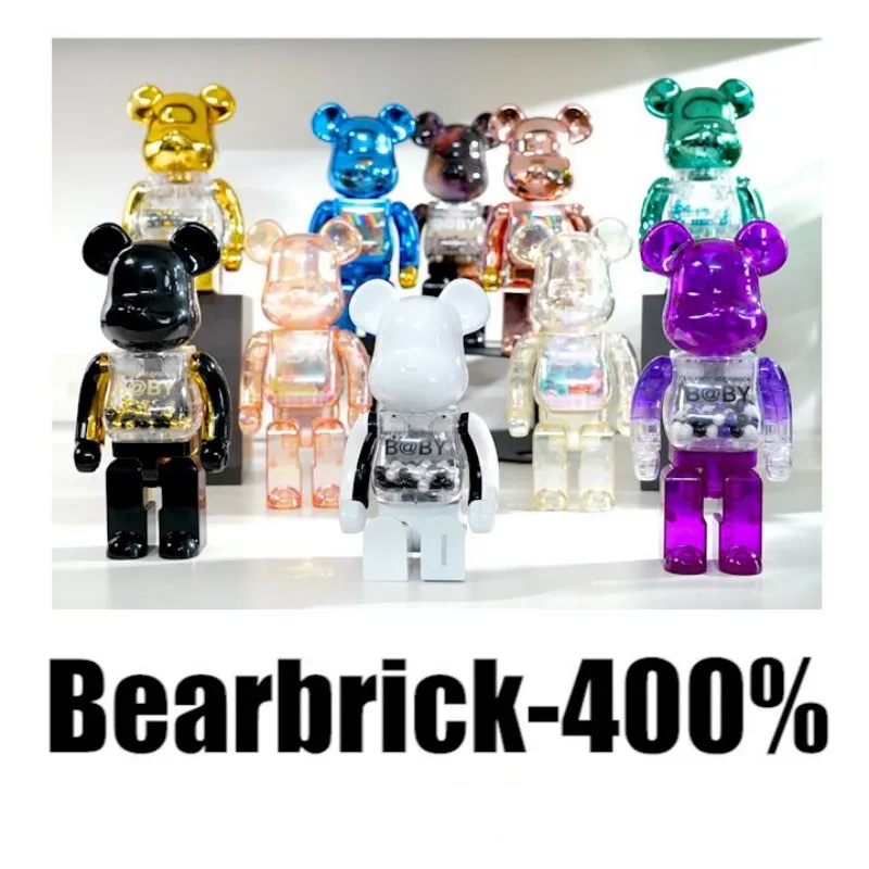 

Funny Wl Toys Hobbies Teddy Bear Figurine Brick 1000 Bearbrick Decor Anime Figures Dolls Bearbrick Big Size 70cm Toy Game Cute