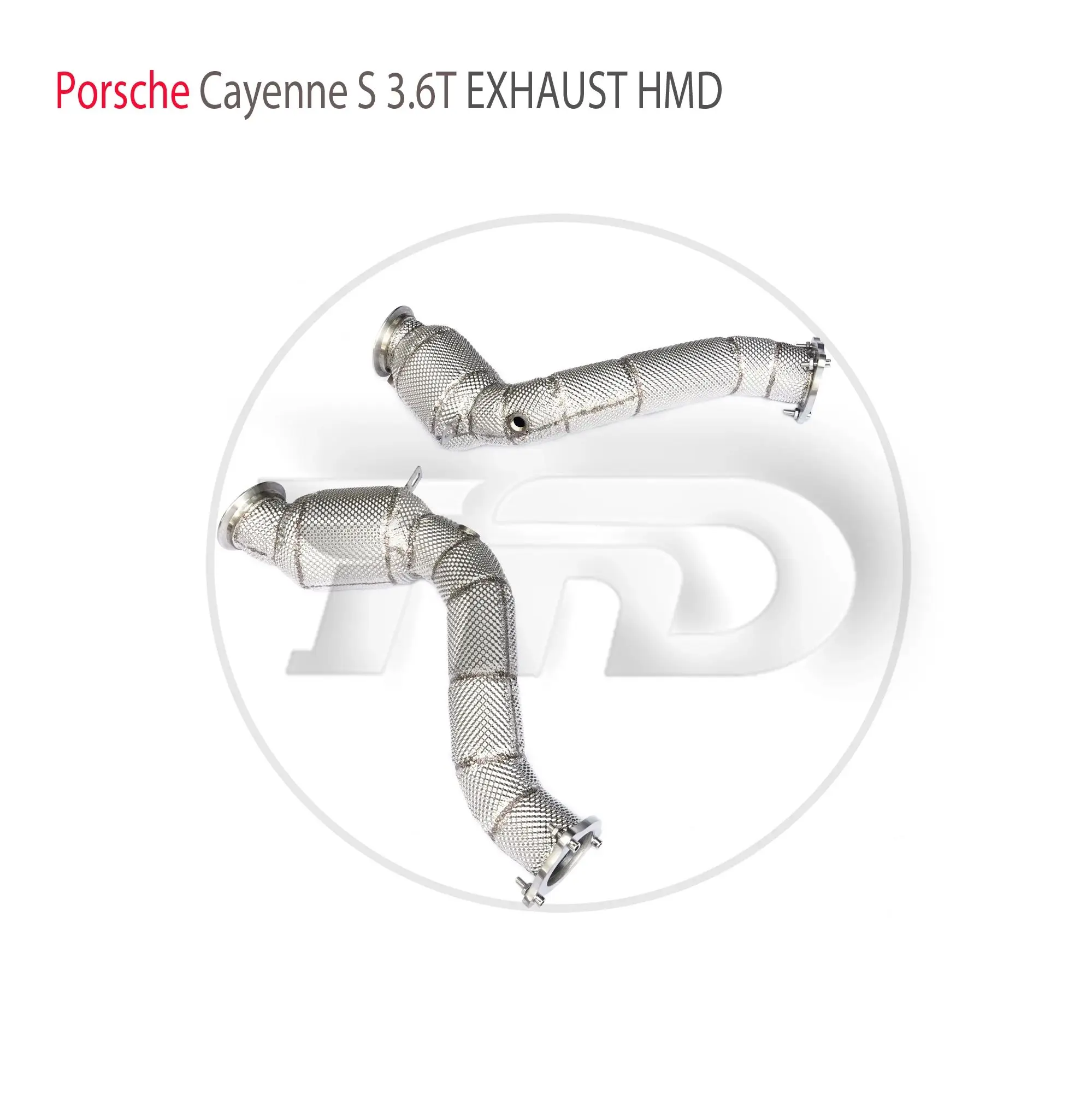 

HMD Exhaust System High Flow Performance Downpipe for Porsche Cayenne S GTS 3.6T With Catalytic Converter