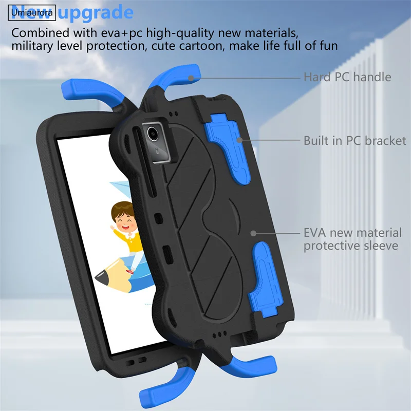 Kid-Friendly EVA Shockproof Tablet Case Stand