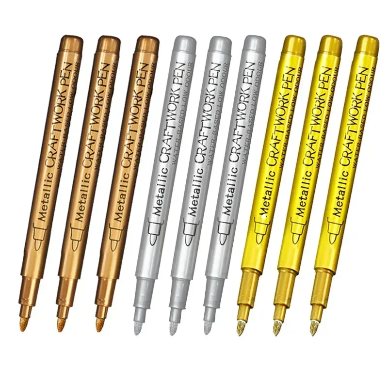 Permanent Marker Pen Metallic Marker Pen For Craft Scrapbooking
