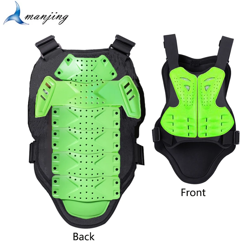 Motorcycle Motocross Vest Protective Gear Armor Riding Sports Protection Dirt bike ATV Drop Resistant Body Guard Moto Chest Spin
