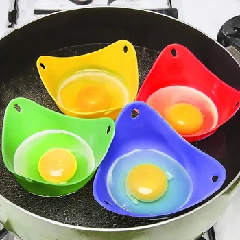 4Pcs Silicone Egg Poacher Molds 1