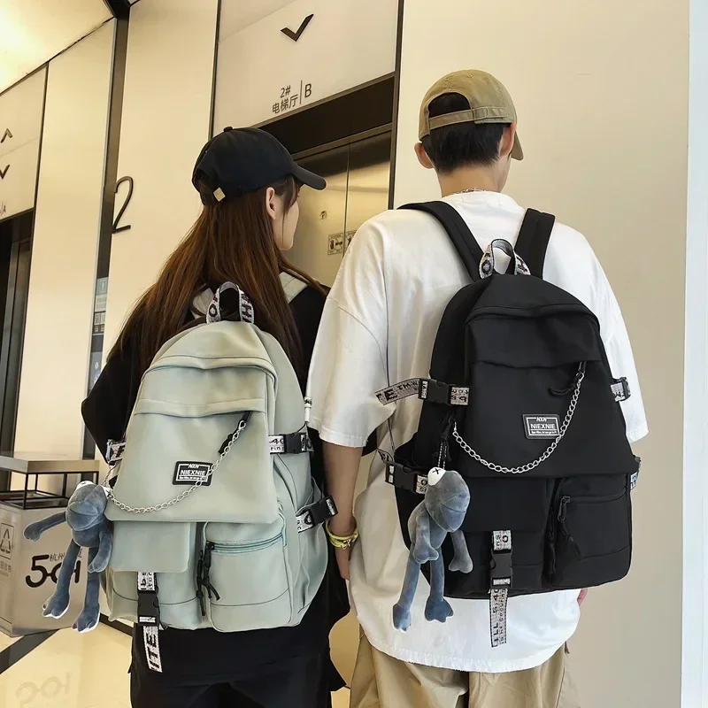 2026 Fashion Schoolbag Female Student Backpack Large Capacity Fashion Boy Backpack Computer Bag Femal School Backpack Travel Bag