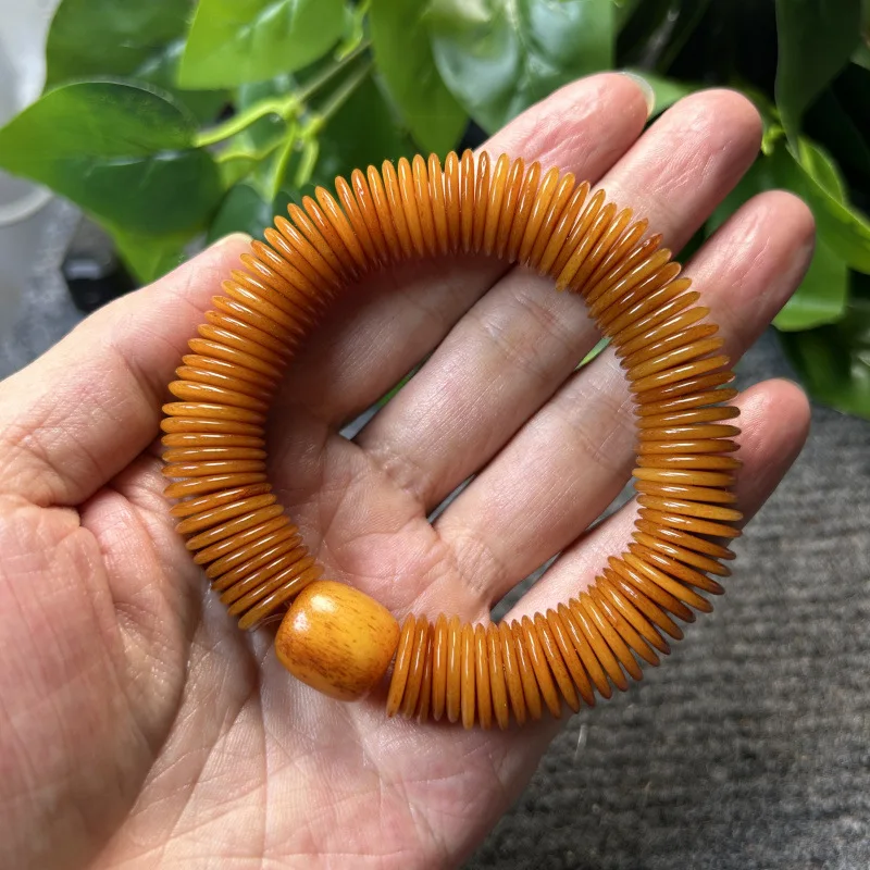 

Натуральные бусины яка 108, тибетские строительные ручки, старые бусины Ox