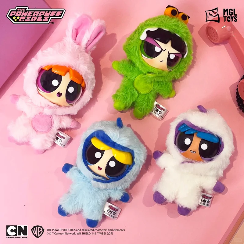 The Powerpuff Girls Plush Party Blind Box Toy Trendy Figurine