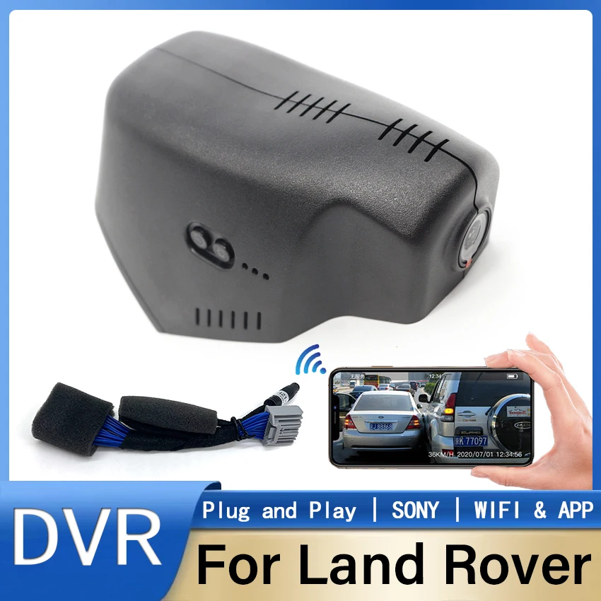 

Plug and play Car DVR WIFI Camera HD Dash Cam For Land Rover Discovery Sport Range Rover Evoque Jaguar E F PACE XE XF XJ XJL XEL