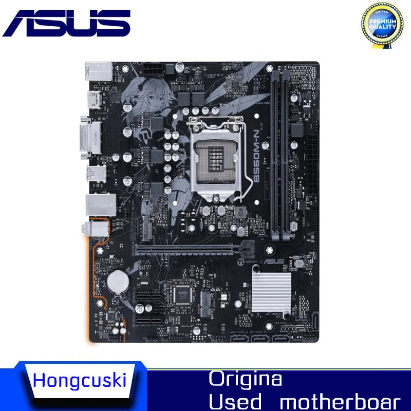 

Used For Asus B560M-N Original Desktop for Intel B560 DDR4 PCI-E 3.0 Motherboard LGA 1200 USB3.0 M.2 SATA3