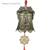 Alloy Wind Chime Car Pendant Buddhist Hall Ornament Supplies Lucky Fortune Fengshui Craft Home Bell Decoration Customized Gift 5