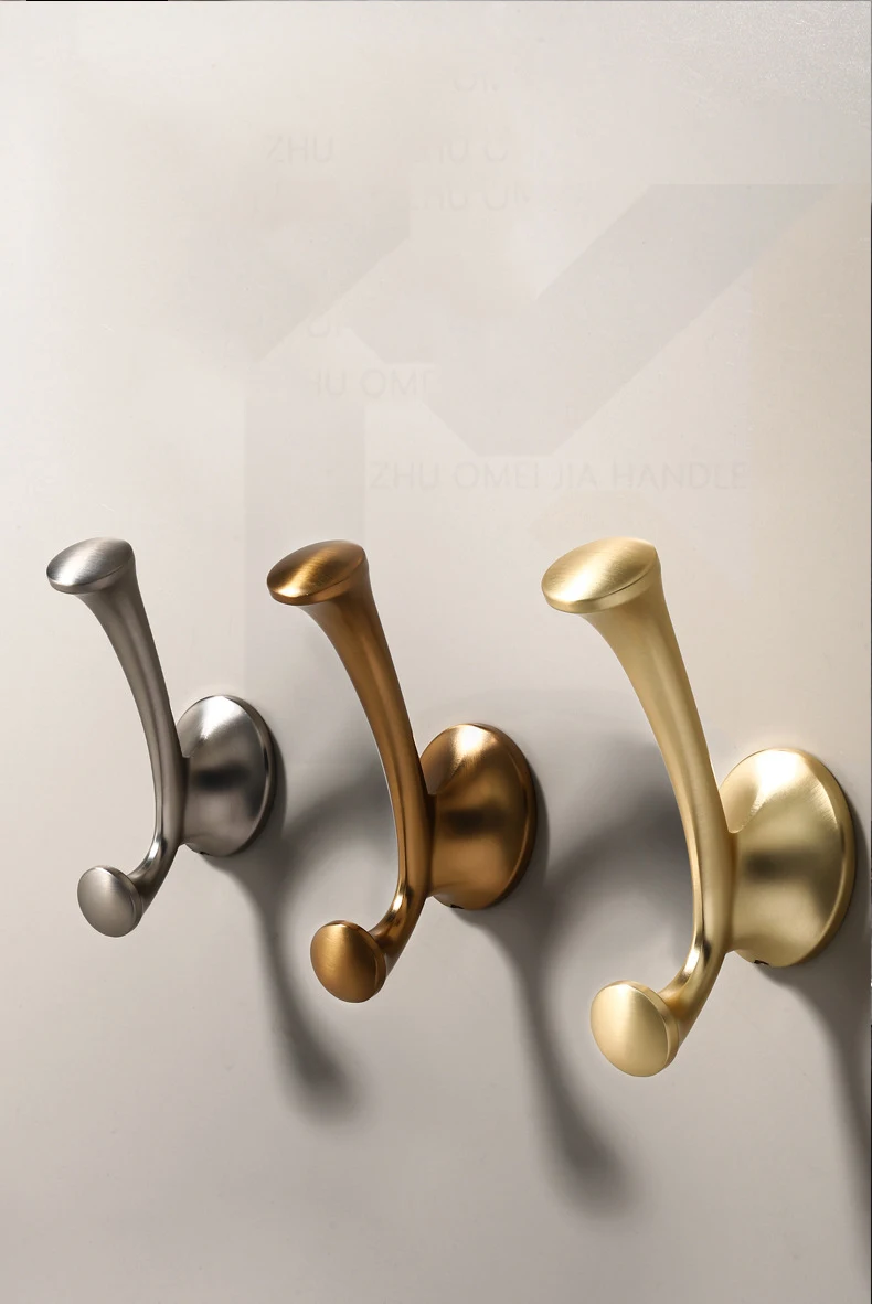 Wandhaken mit Schrauben, Kleiderhaken, Wandaufbewahrung, Handtuchhaken, Garderobe für Badezimmer, Küche, multifunktionales Wohnaccessoire – Detail 1