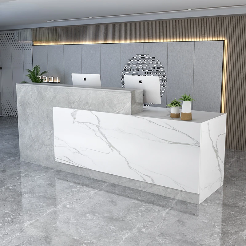

Bar Cashier Counter Modern Company Reception Desks Commercial Beauty Salon Reception Desk Convenience Store Consultation Counter