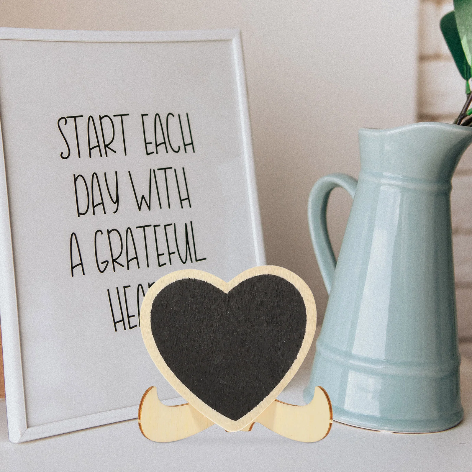 

Erasable Letter Board Chalkboard Small Chalkboards Easel Sign Black Blackboard Mini Signs Bar Table