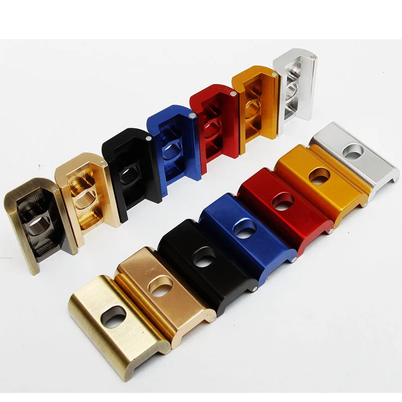 Bicycle Parts Aceoffix for Brompton Hinge Clamp Plate with Magnet 7075 CNC aluminum alloy for Pikes 3Sixty Bike