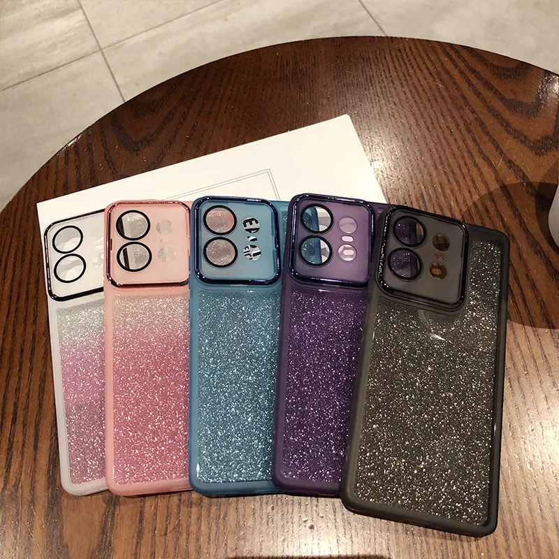 Glitter Shockproof Soft Silicone Case