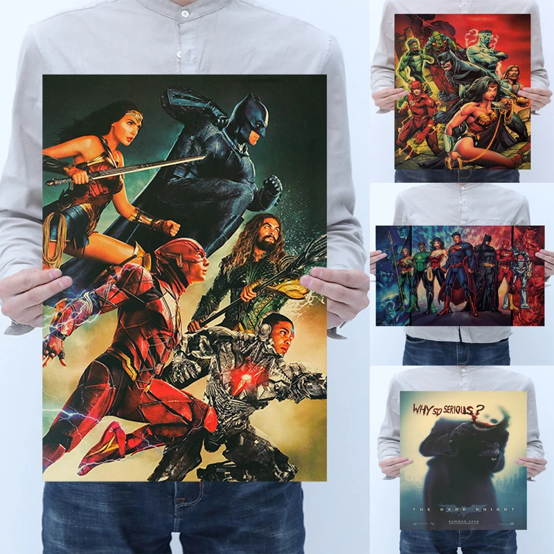 DC Лига Справедливости аниме Супермен Чудо женщина вспышка Бэтмен Фигурка