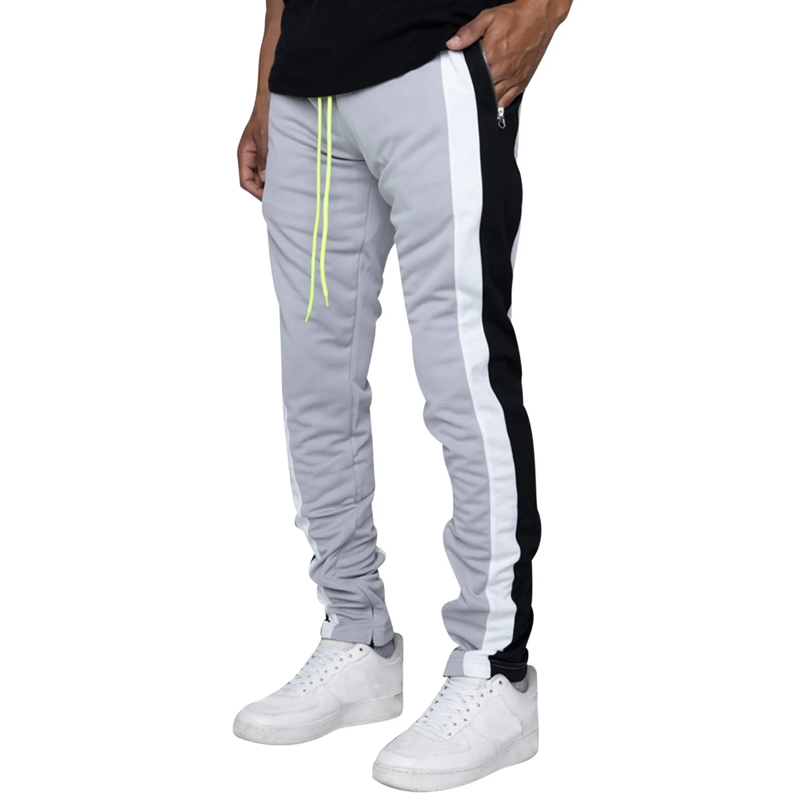 

Men's Street Casual Sports Multi Pocket Tie Up Assorted Colors Warm Woven Cargo Pants Streetwear Sportswear Hiking Exercise