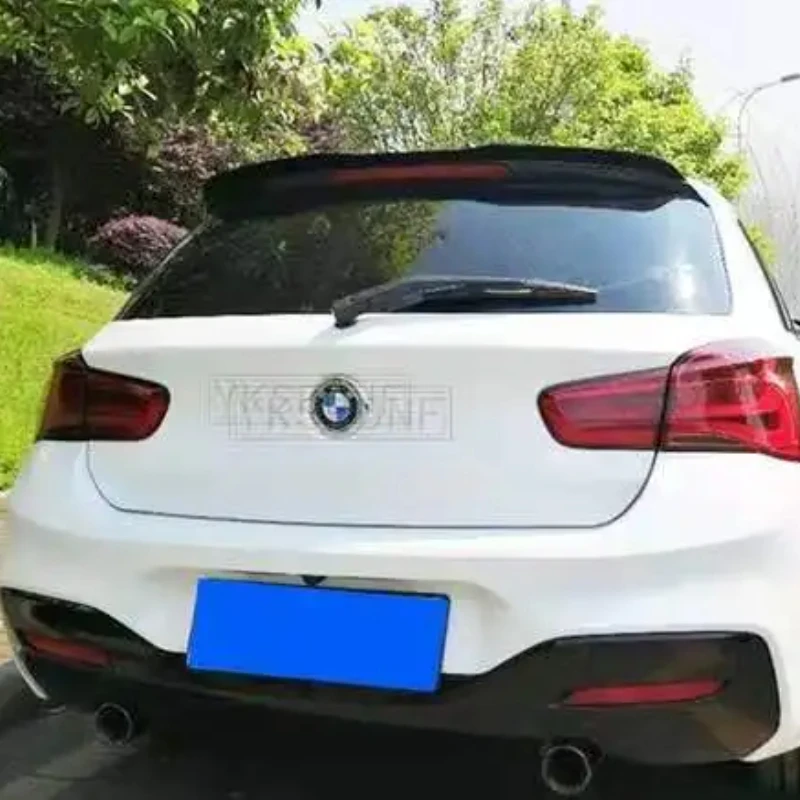 

For BMW F20 116 118 120 125 M135I spoiler High Quality ABS Material Car Rear Wing Primer Color spoiler 2012-2015