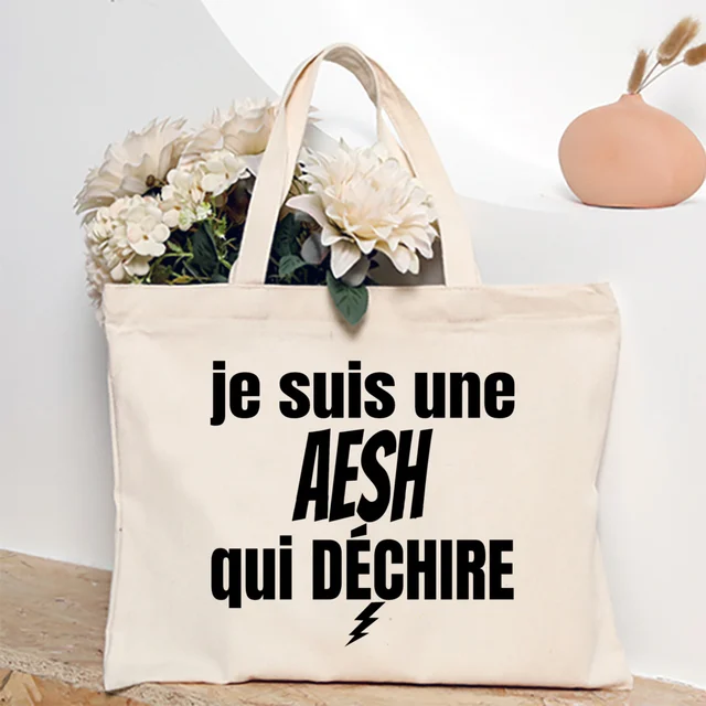 Sac Pour Les Cours Lycee Vaschy Sac Fourre-tout En Toile