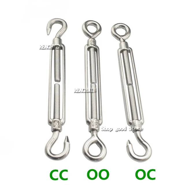 304 Stainless Steel Adjustable Rigging Hooks and Chain: A Complete Tensioning Solution