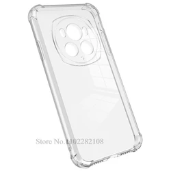 Enhanced Shockproof Transparent Silicone Case - Durable Protective Cover for Magic 6 (Transparent Case)
