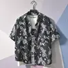 Printed Shirts And Blouses For Men Colourful Hip Hop Clothing Geometric Funny Man Tops Hawaiian Graphic With Pocket Floral Xxl S 1