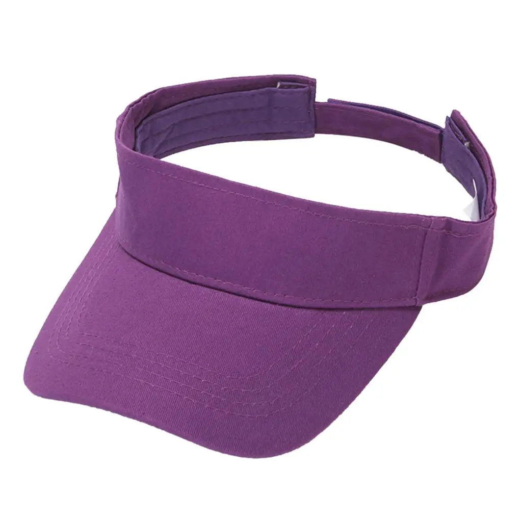 Sun Visor Hat Unisex Golf Tennis Summer Beach Running Sports Empty Top