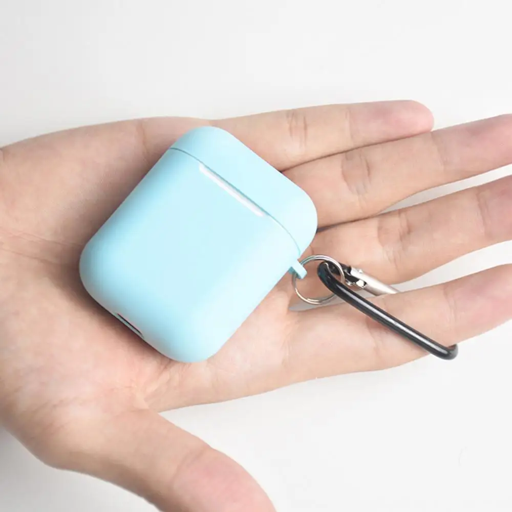 Bluetooth Earphone Case Detachable Replacing Solid Color Cover