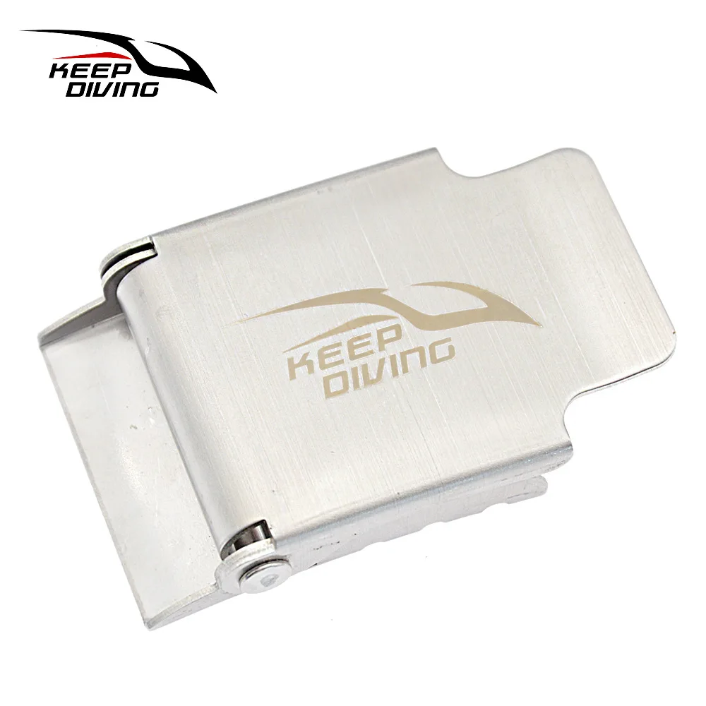 New Type 8.9*5CM Dive Weight Belt Buckle Scuba Diving Choice Stainless Steel Buckle diving weight belt