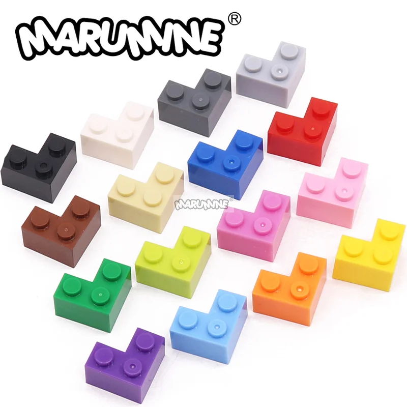 

Marumine 2x2 Corner Bricks 50PCS 2357 Cube Classic Building Blocks Create Toys MOC Construction Set Compatible Major Brand