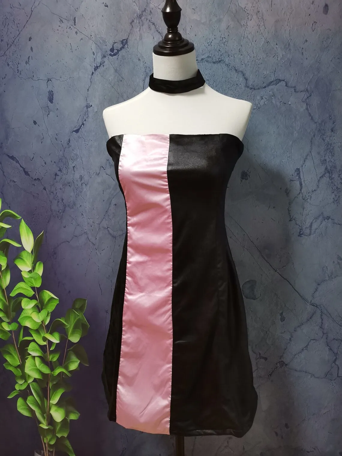 open lace back dress Mean Girls 2024 Cady Heron Purple Dress Set Party Carnival Halloween  Cosplay Costume main image 0