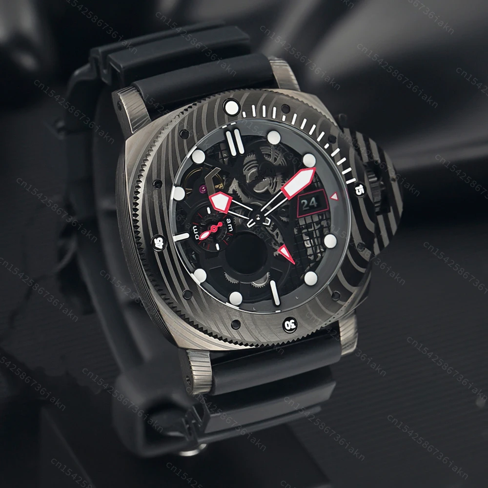 2022 Fashion New Products Sports and Leisure Men's Watch Stainless Steel Sapphire Crystal Self-winding Waterproof Sports Watch
