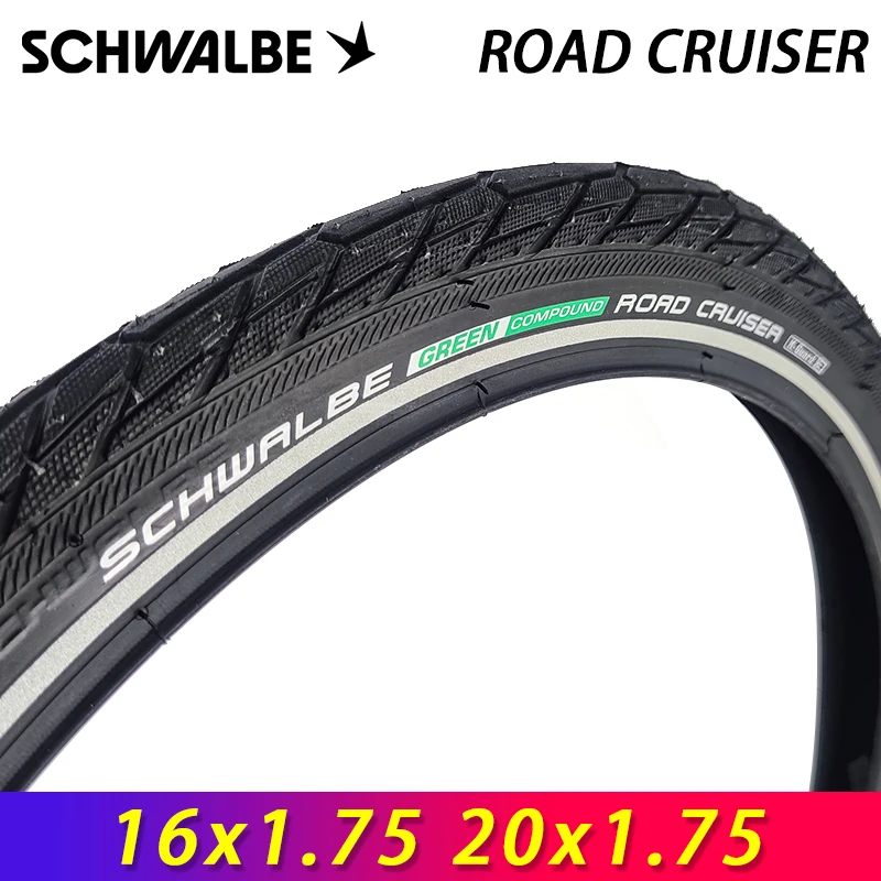 Neumático Para Bicicleta De Montaña 20 X 1.75 - ETRTO 47-406, Negro, Perfil MTB