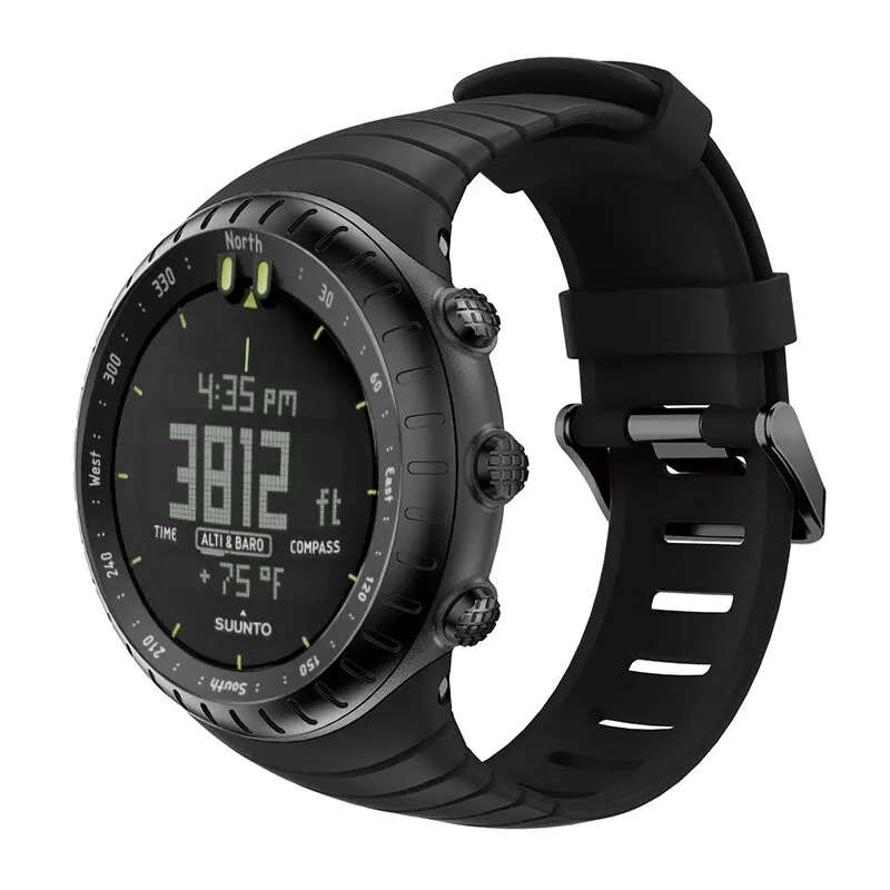 Silicone Sport Replacement Watch Strap - Soft, Durable Bracelet Wristband Accessories