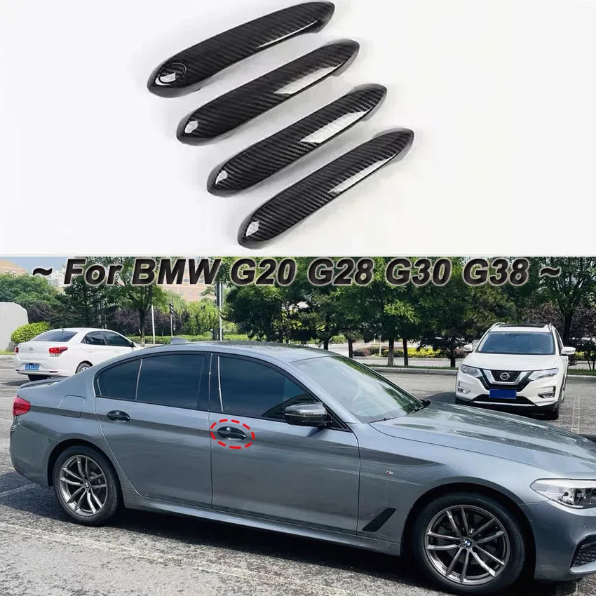 Автомобильная накладка на дверную ручку, для BMW 3 5 4 6 Series X3 X4 X5 X6 X7 G20 G28 G30 G38 G32 G23 G22 G26 G01 G08 G02 G06 G05 G07