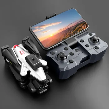 New K10 max Drone Three Camera 4K Professional 8K HD Camera Obstacle Avoidance Aerial Photography Foldable Quadcopter Gift Toy