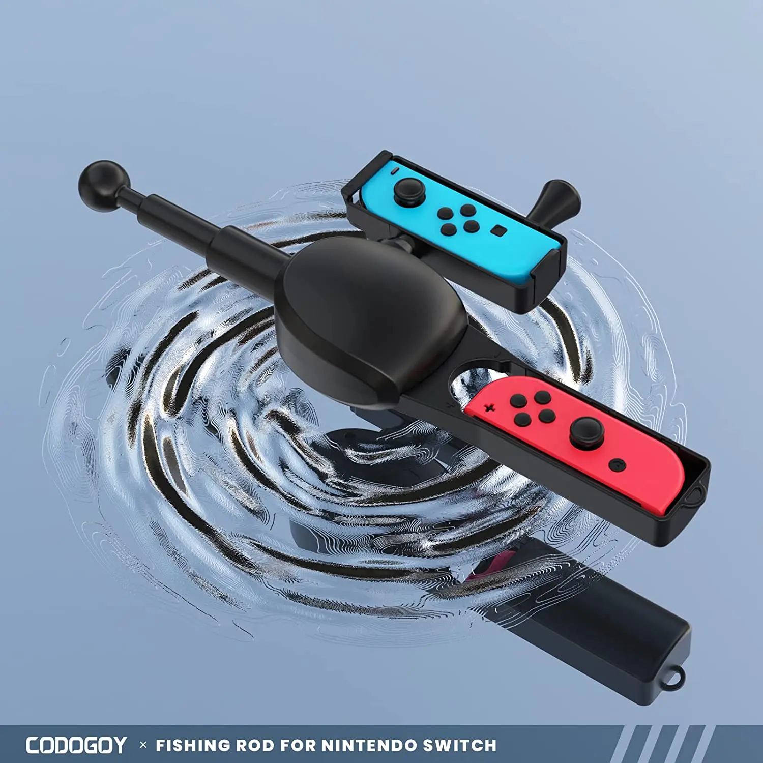 1PC Fishing Rod Hand Grip for Nintendo Switch Fishing Game Accessories  Compatible with Nintendo Switch
