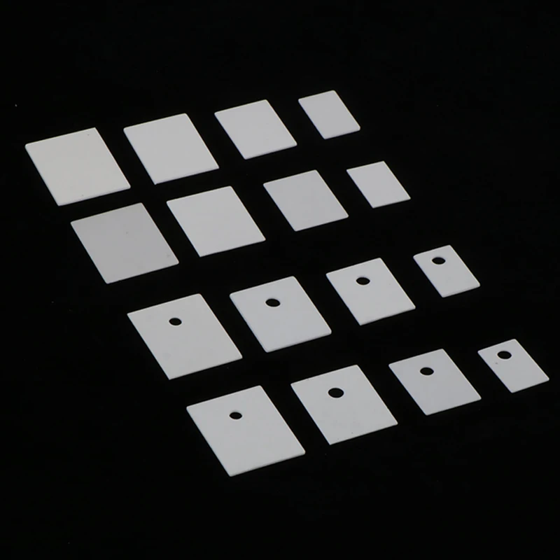 10PcsTO2203P3PL3PIIAluminiumOxideceramicPlateSocketedThermal