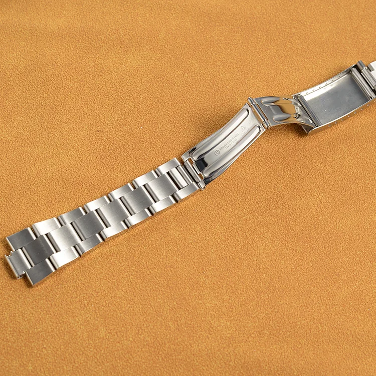 Men Watch Band Replacement Wrist Watch Strap Genuine Solid Stainless Steel Wrist Bracelet Straps For omega 22mm