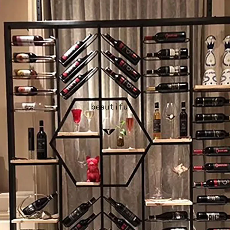 Unique Traditional Wine Cabinets Cocktail Living Room Modern Club Bar Cabinets Display Metal Armoire Vitre Kitchen Furniture