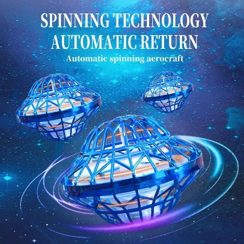 UFO Intelligent Flying Ball Hovering Saucer Ball 4