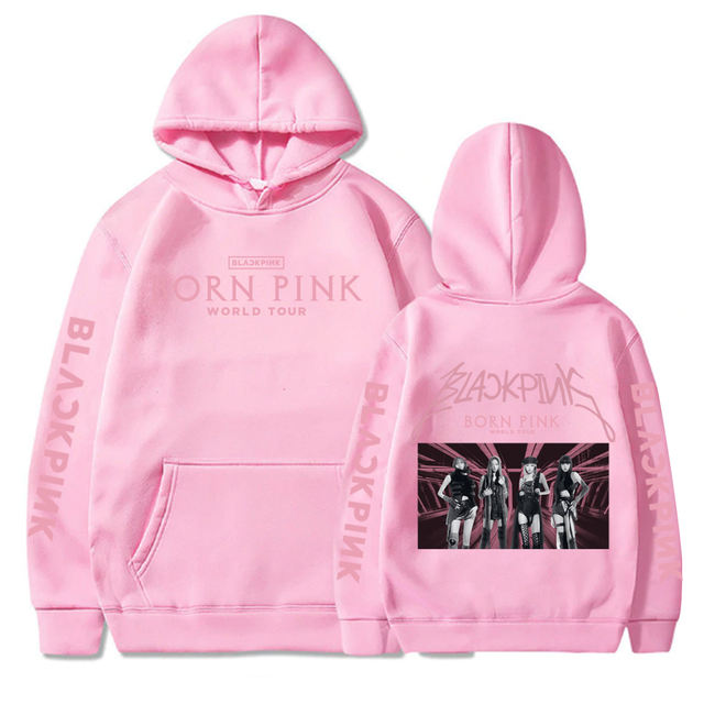 BORN PINK WORLD TOUR THEMED HOODIE